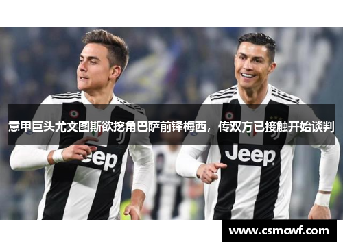 意甲巨头尤文图斯欲挖角巴萨前锋梅西，传双方已接触开始谈判